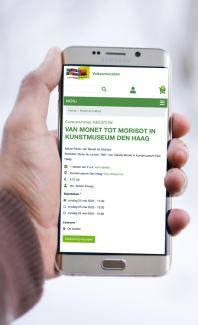 website op mobiel